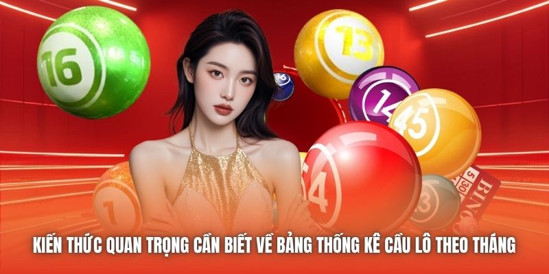 Kiến thức quan trọng cần biết về bảng thống kê cầu lô theo tháng