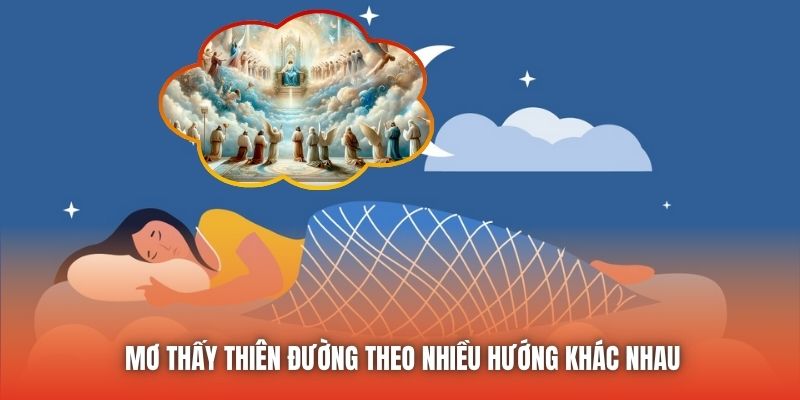 Mơ thấy thiên đường theo nhiều hướng khác nhau