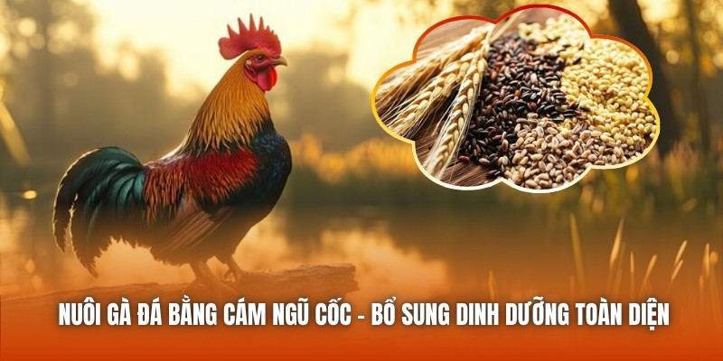 Nuôi Gà Đá Bằng Cám Ngũ Cốc - Bổ Sung Dinh Dưỡng Toàn Diện